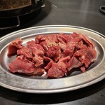 ときん - 料理写真:大好きな牛サガリ（869円）！