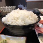 まんぷく処 まま屋 - 刺身定食（1,300円）　ご飯普通