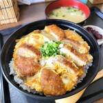 天山食堂 - 別の日にいただいた、ヒレカツ丼。（税込 750円）