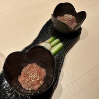 豚料理 酔狂割烹 伊達 - 酒盗と鯛わた