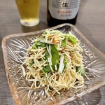 四川 郷土菜 シャンバァロウ - 布豆腐の和物 680円