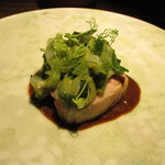 yokoyama - 蔵尾豚 剣先烏賊 八丁味噌 わかめ オクラ つるむらさき