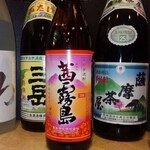 くいしんぼ茶屋 豪ちゃん - ドリンク写真:焼酎各種