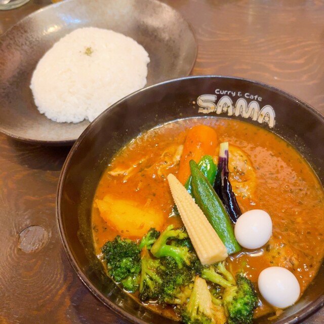 スープカレー カフェ サマ 釧路店（Soup Curry & Cafe SAMA） - 東釧路（スープカレー）の写真