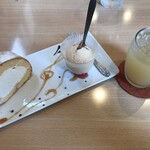 Cafe bombom - ＋400円でデザート&ジェラート&ドリンク