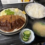 ささ乃木 - とんかつ定食です。（2023年９月）