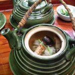 Shikinoajikamiya - 鱧と松茸の土瓶蒸し
