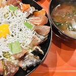 味道楽 - サーモン！鮪！鰹？