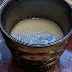 独活庵 - ポタージュ並みに（以上に）濃厚な蕎麦湯