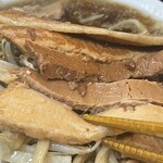 自家製太麺 ドカ盛 マッチョ - 豚　2023.9.12 Tue.
