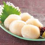 Scallop sashimi