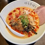 自家製麺ほうきぼし - 料理写真:冷やし豆乳坦々麺
1100円