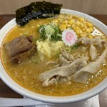 じゃぐら - 肉煮込みバター生姜味噌ラーメン1100円