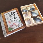 大船軒 - 『押寿し食べ比べ６貫入り』