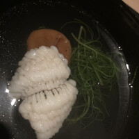 春吉くじら - 鱧とおかひじきのお吸い物