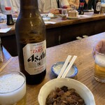 魚三酒場 - 瓶ビール　620円