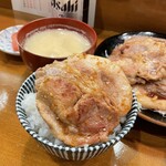 檍食堂 - リブロースしょうが焼きオンザライス