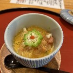 一灯 - いちじくジュレに冷やし茶碗蒸し☆