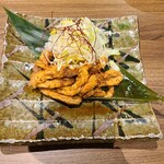 小川庵 - 鶏せせりの黒七味焼き