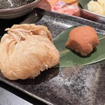 Taishuushouwaizakayakawasakinoyuuyakeichibamboshi - にんにく丸揚げ