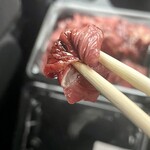 木稲畜産精肉店 - 馬肉 すじあり