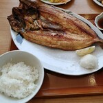 Nanaya - 全体を撮り忘れる……ほっけの開き定食