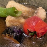 寿司 なかご 別邸 - ぬるい煮浸し