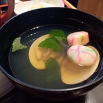鰻う おか冨士 - はまぐりのお吸い物
