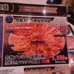 焼肉や漫遊亭 高場店 - メガMAX豪快盛_3278円