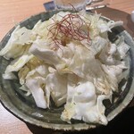 美酒佳肴 璃庵 - 塩キャベツ
