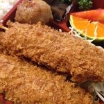 delishopよしのや - 串カツ弁当（630円）