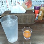 麺屋大河 - 特製野菜ジュース