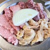 Abashirigenseibokujoukankousentabokujouresutoran - 料理写真:焼肉盛合