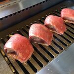 焼肉ぽんが 江ノ島 - たたみネギタン塩