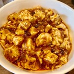 Tantamen kinjou - ミニ麻婆豆腐のアップ