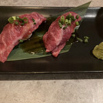 Kanzen Koshitsu Izakaya Kohaku - 珠玉の肉寿司