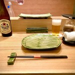 焼鳥火團 - カウンターセットアップ