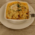 HIBACHIYA - 料理写真:ミートソースの焼きスパゲティー(税込1150円)