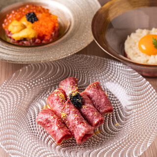 【生肉取り扱い認定店・許可済】ユッケ・牛刺し
