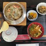 五頭の山茂登 - 五目かま飯1300円