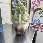 鶴亀堂ぜんざい - 抹茶みるくぜんざい