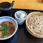 くに屋 - 鴨ざる  蕎麦