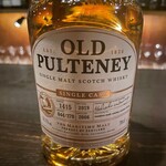 Bar Aging - OLD PULTENEY２本目