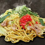 Salt Yakisoba (stir-fried noodles) pork