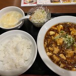 中国料理＆タイ料理 チャイハナ - 麻婆豆腐定食