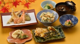 tempuratowashokuyamanoue - 季節のおすすめランチ2023秋