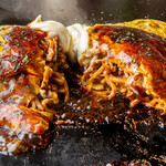 お好み焼きつくし - オムそば