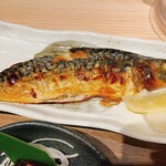 豊洲場外食堂魚金 - サバの塩焼き