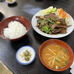 まつもとの来来憲 - 「きも焼き定食」