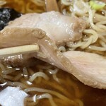 東京庵 - 『中華そば』のチャーシュー